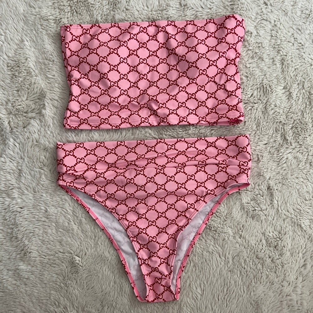 GG High waisted bathing suit